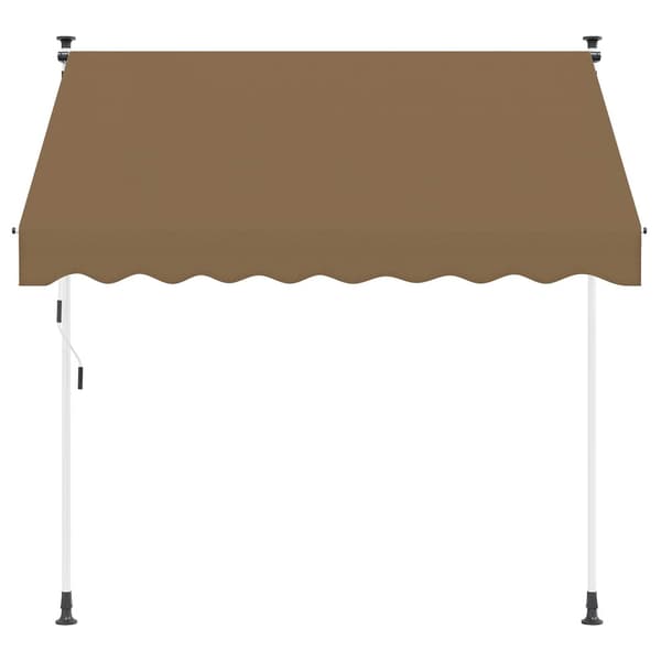 Manuell Utdragbar Markis Beige 350 cm