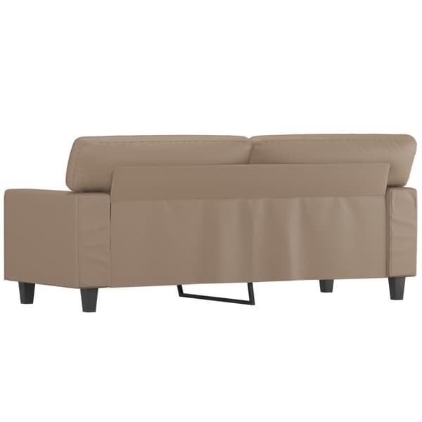 2-sitssoffa cappuccino 140 cm konstläder
