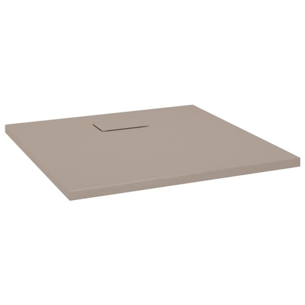 Duschkar SMC brun 80x80 cm