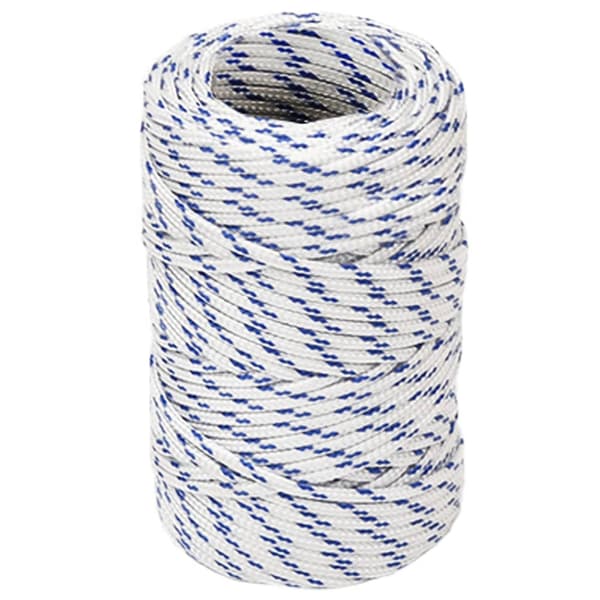 Båtlina vit 2 mm 500 m polypropylen