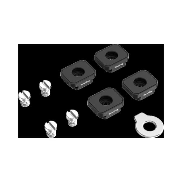 SmallRig 5472 Mount Plate with Cold Shoe Mount (4pcs)