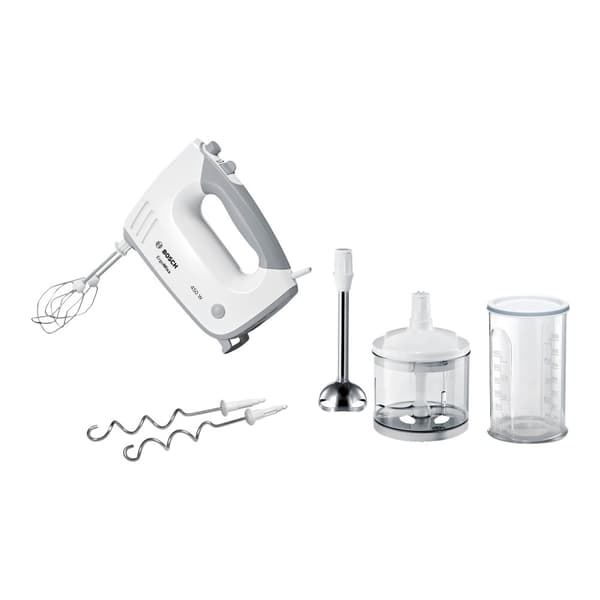 Bosch ErgoMixx MFQ36480 - handmixer - vit / grå