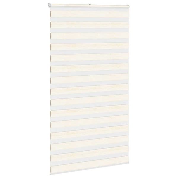 Rullgardin zebra 130x200 cm tyg bredd 125,9 cm polyester