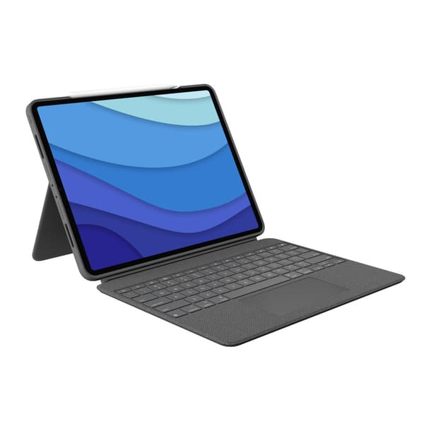Logitech Combo Touch Grå Smart Connector QWERTY Nordic