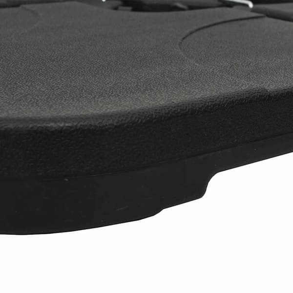 Bärbar parasollfot sand/vattenfylld 60 L