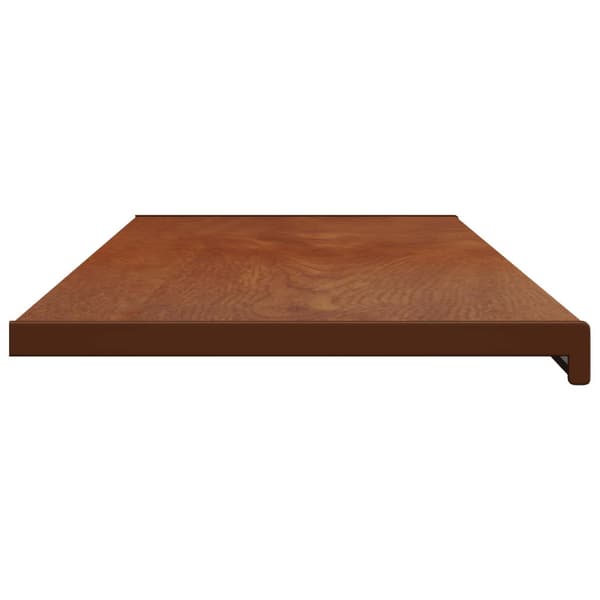 Fönsterbräda Brun trä 120 x 45 x 4,5 cm PVC