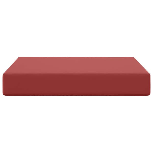 Utomhus Soffa Kudde Vinröd 60 x 60 x 8 cm Polyester