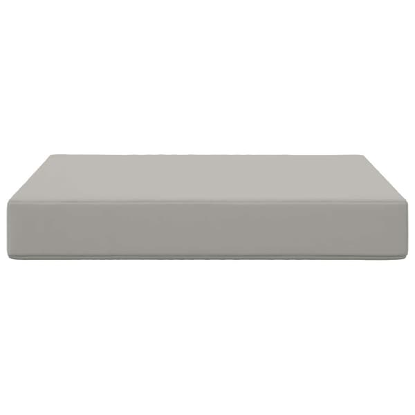 Utomhus Soffa Kudde Grå 60 x 60 x 8 cm Polyester