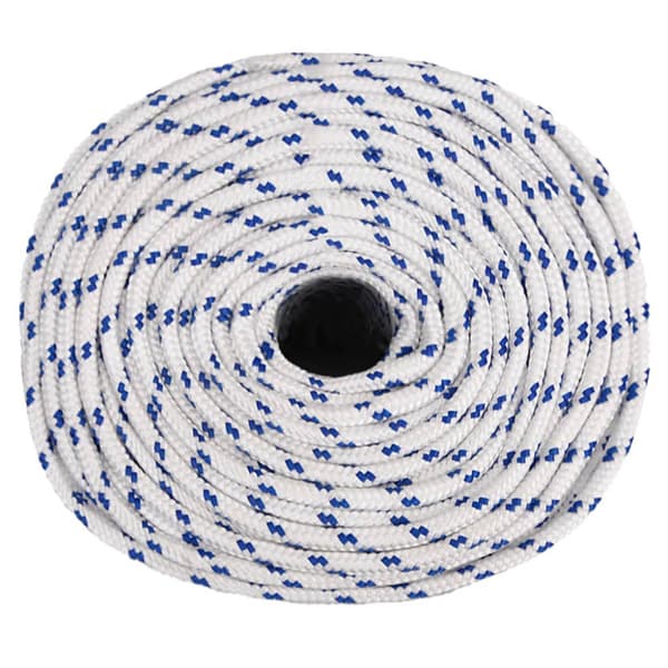 Båtlina vit 10 mm 100 m polypropylen