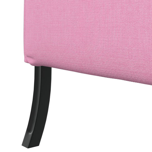 Hög Ryggsoffa 101cm Rosa tyg
