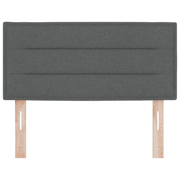 Huvudgavel Mörkgrå 90 cm tyg