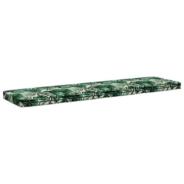 1-delad Bänk Kudde VUGHT 100% Polyester Bladmönster