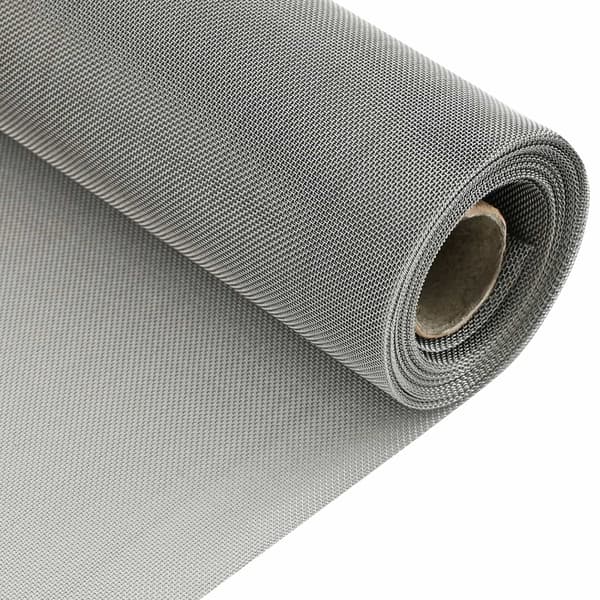 Nätduk 80 x 2000 cm 30 Mesh Rostfritt stål 201 Silver
