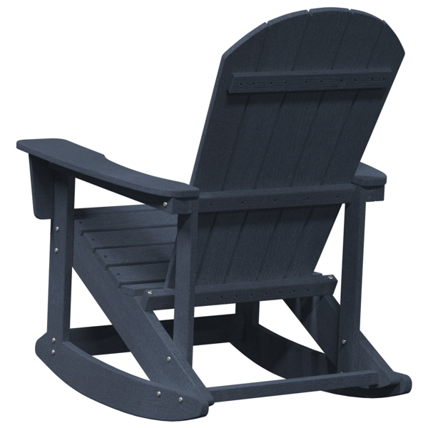 Adirondack Gungstolar 2 pcs Mörkblå HDPE