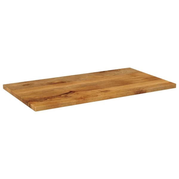 Bordsskiva 100x50x2,5 cm rektangulär massiv mango-trä