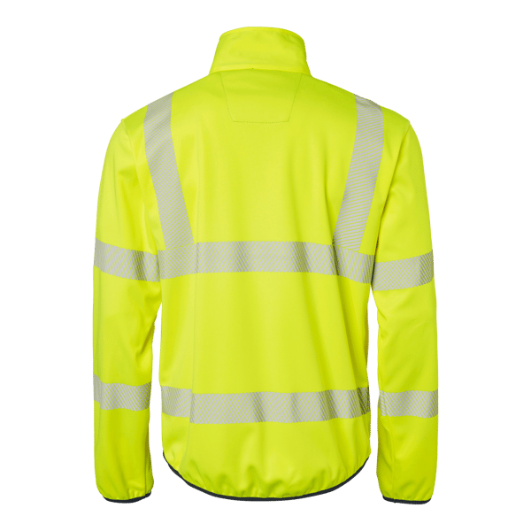 7721 Softshell Hi-Vis Fluorescent yellow/navy Unisex