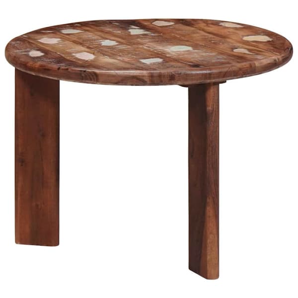 Nesting Kaffe Bord 2 pcs Flerfärgsdesign Massivt återvunnet trä