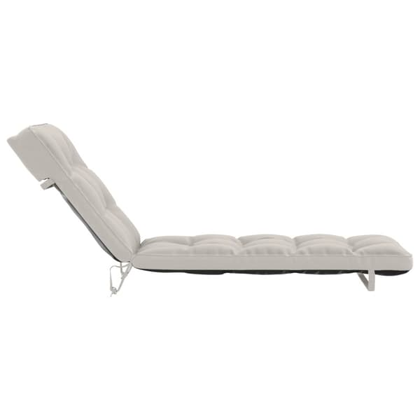 Solstol Kudde VIANEN 100% Polyester Vit 200 x 60 x 8 cm