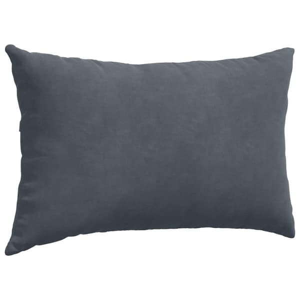 Sofakuddar 2 pcs Mörkgrå 50 x 30 cm Kordread tyg