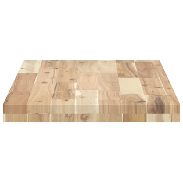 Bordsskiva 80x40x4 cm rektangulär massiv akacia