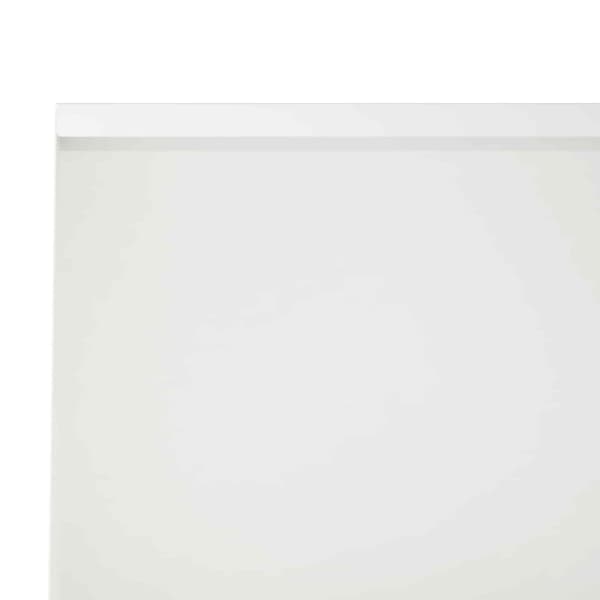 Stödvägg 2 st 60 x 12 x 50 cm Stål Vit