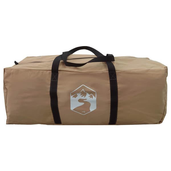 Familjetält Brun 6 personer Polyester / Bomull