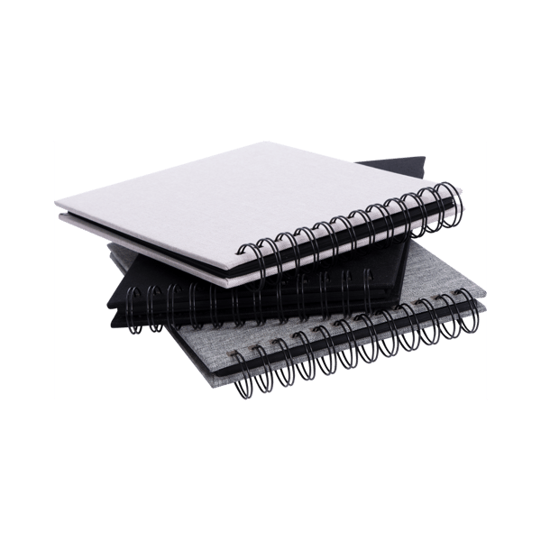 Focus Essence Wire-O 23x17 Grey w. black sheets
