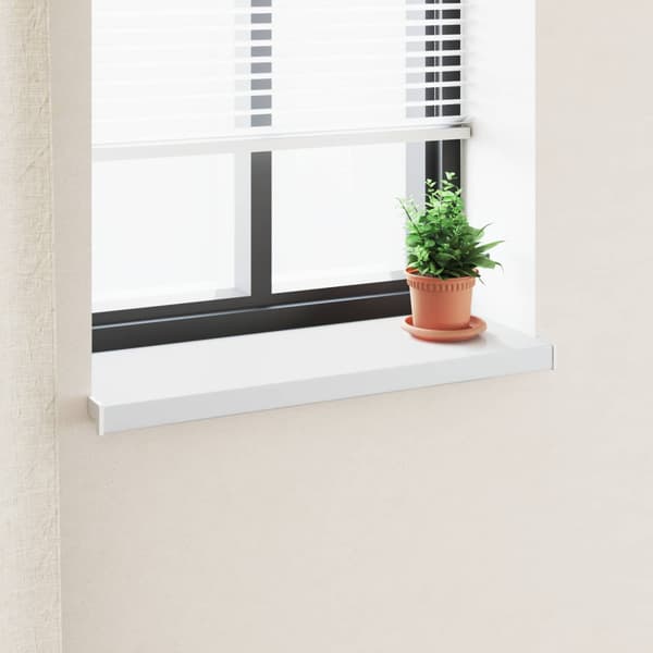 Fönsterbräda Vit 80 x 35 x 4,5 cm PVC