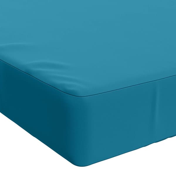 Sittkudde SOEST 100% Polyester Ljusblå 120 x 80 x 10 cm