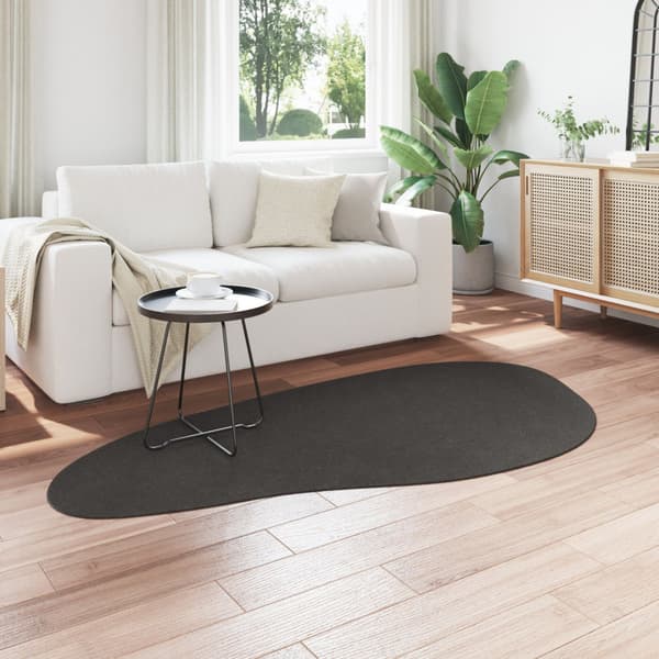 Matta HUARTE Antracit 100 x 200 cm Polyester