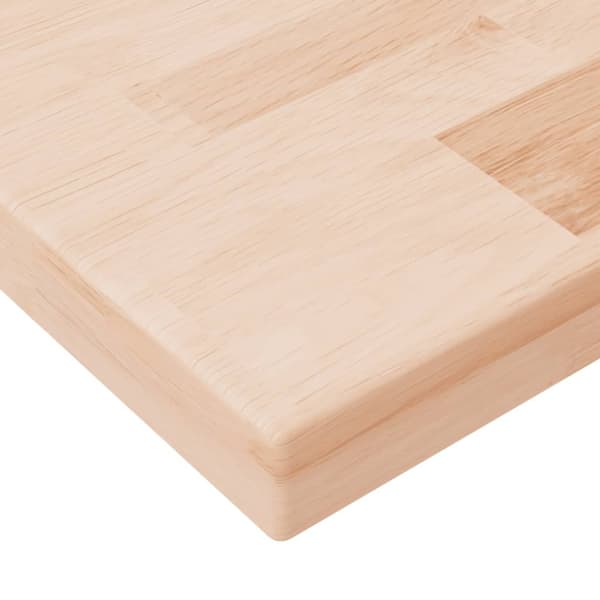 Hyllplan 60x20x2,5 cm obehandlad massiv ek