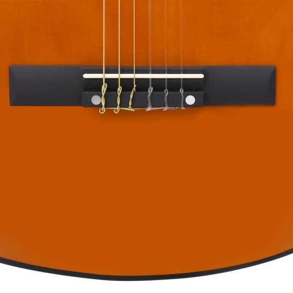 Gitarr för nybörjare med fodral klassisk 4/4 39"