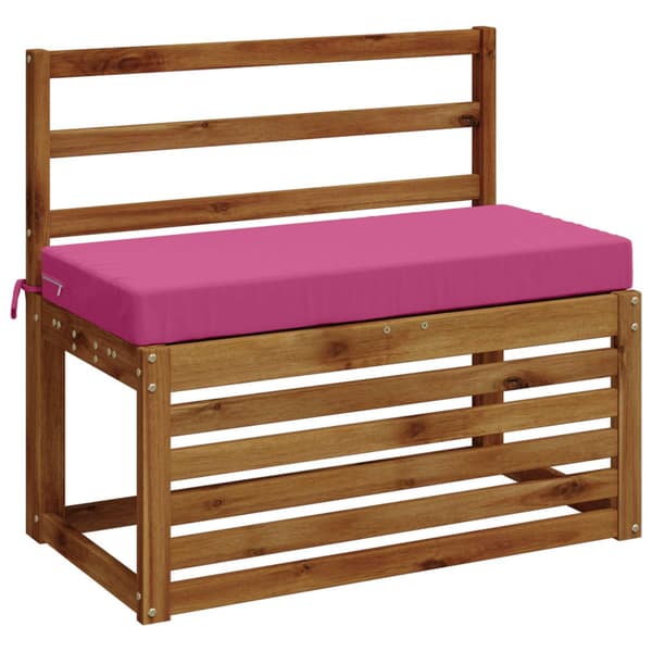 2-delade Bänk Kuddar SOEST 2 st 100% Polyester Rosa