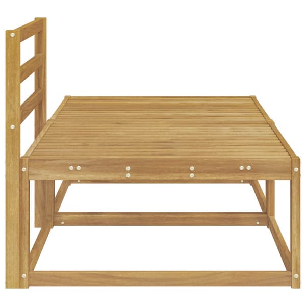 2 Stycke Utomhuspall Polyester Vit