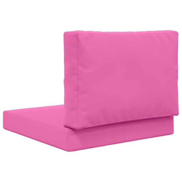 Utomhus Soffa Kudde 2 pcs Rosa Polyester