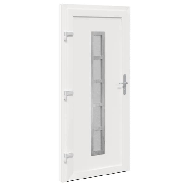 Framdörr Antracit 88 x 200 cm PVC