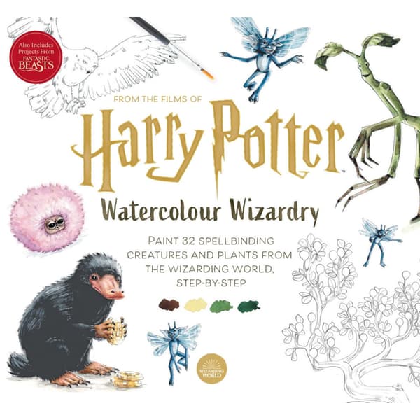 Harry Potter Watercolour Wizardry : Paint 32 Spellbinding Creatures and Plants from the Wizarding World, Step-by-Step (häftad, eng)