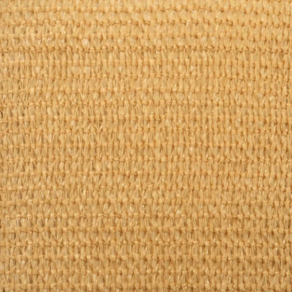 Solsegel 160 g/m² rektangulär sand 2x2,5 m HDPE