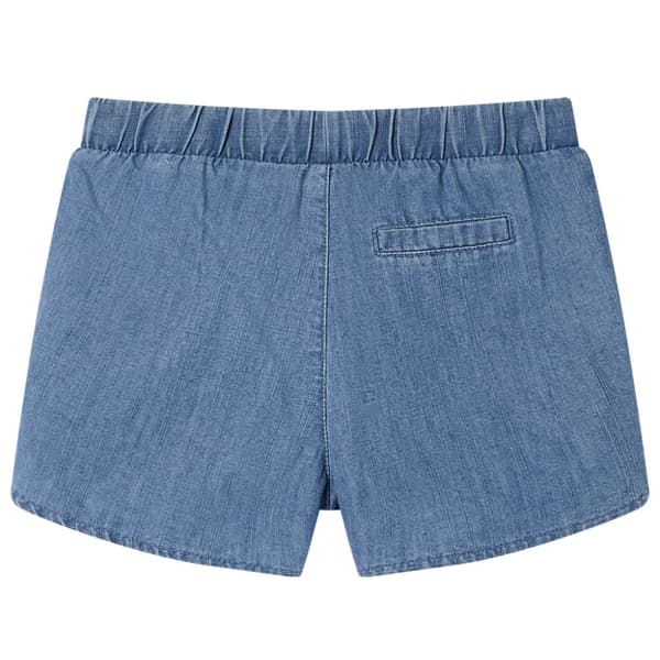 Barnshorts denimblå 140