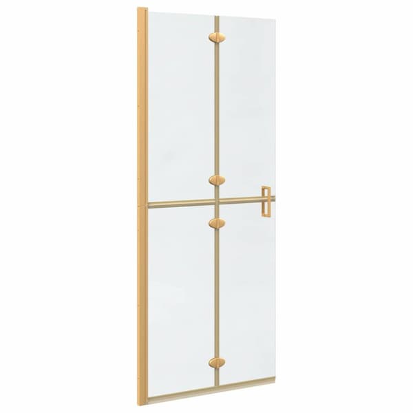 Walk-In duschvägg Guld 80 x 6,5 x 190 cm