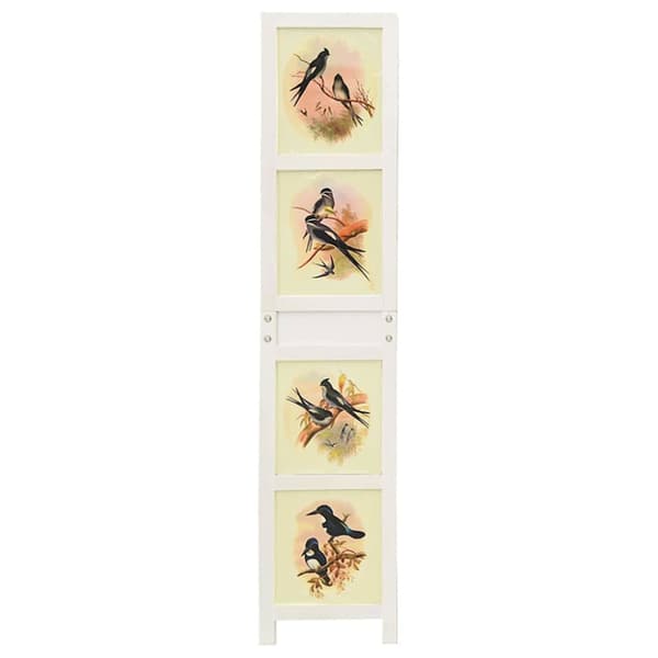 Romdivider Panel Vit 212 x 165 cm MDF