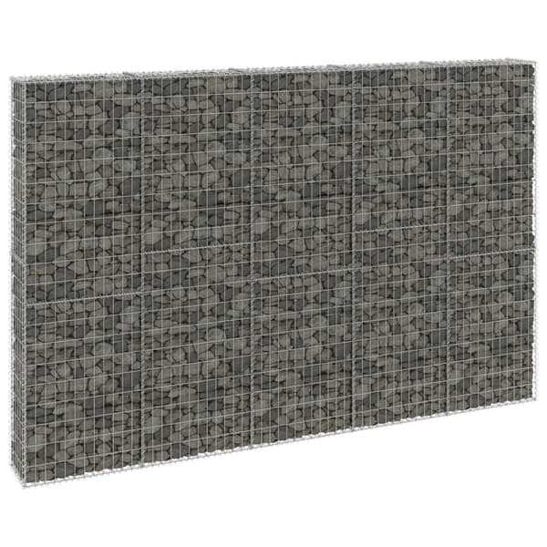 Gabionmur galvaniserat stål 300x30x200 cm