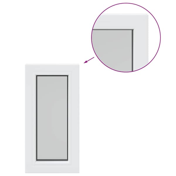Källarfönster RISOR 30 x 70 cm PVC och glas