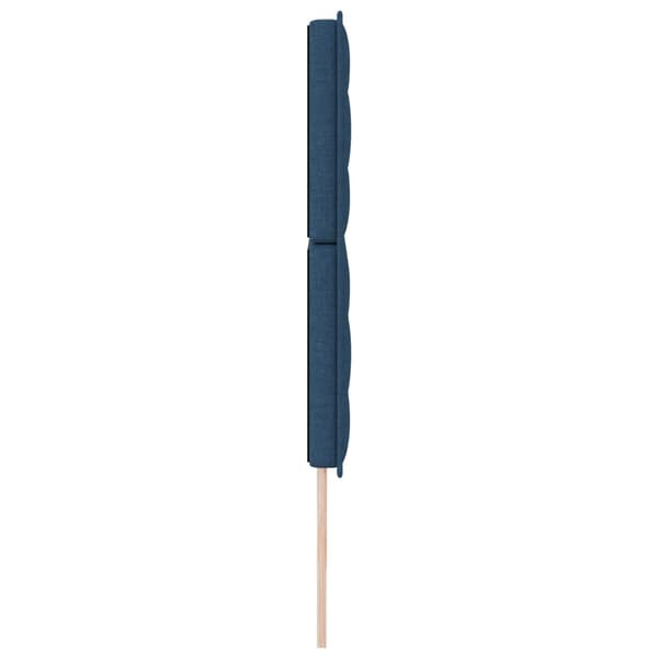 Huvudgavel Blå 180 cm tyg