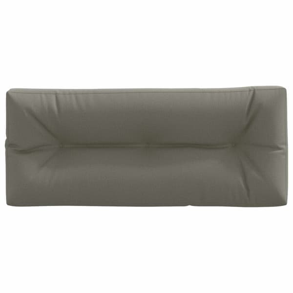 Pallryggkudde VIANEN 100% Polyester Grå 120 x 40 x 12 cm
