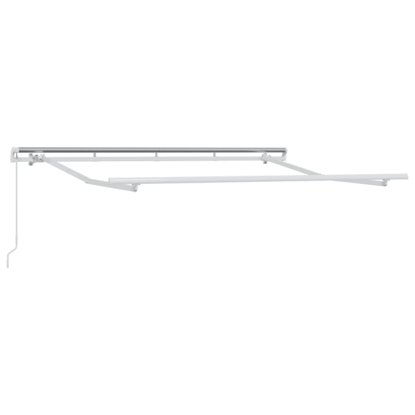 Utfällbar markis Kräm 250 x 200 cm tyg