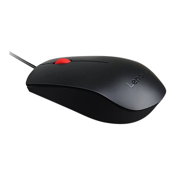 Lenovo Essential - mus - USB - svart