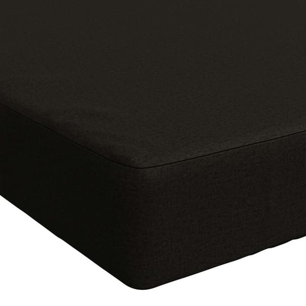 Sittkudde SOEST 100% Polyester Svart 120 x 80 x 10 cm