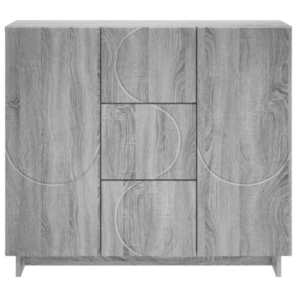 Sideboard Grå Sonoma 85.5 x 31 x 75 cm Konstruerat trä