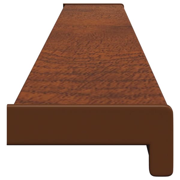 Fönsterbräda Brun trä 140 x 10 x 4,5 cm PVC
